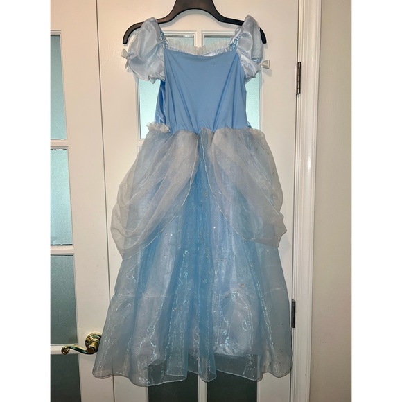 DISNEY GIRLS CINDERELLA PRINCESS DRESS 👑💙✨ - Picture 2 of 3